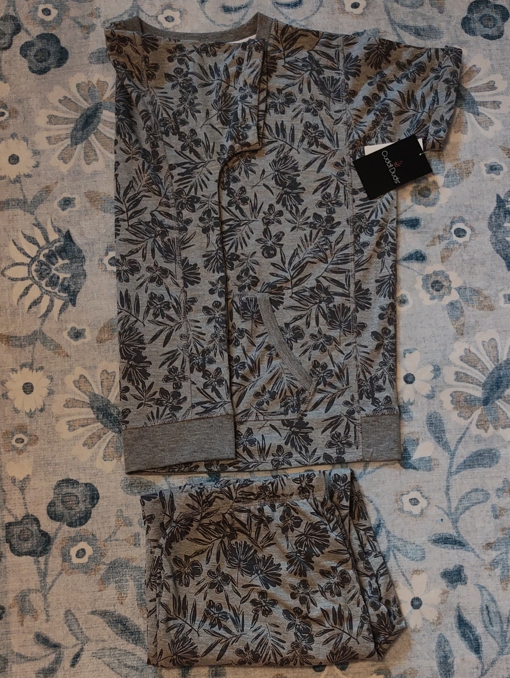 WOMEN: CUDDL DUDS (FLOWER POWER) PAJAMA SET